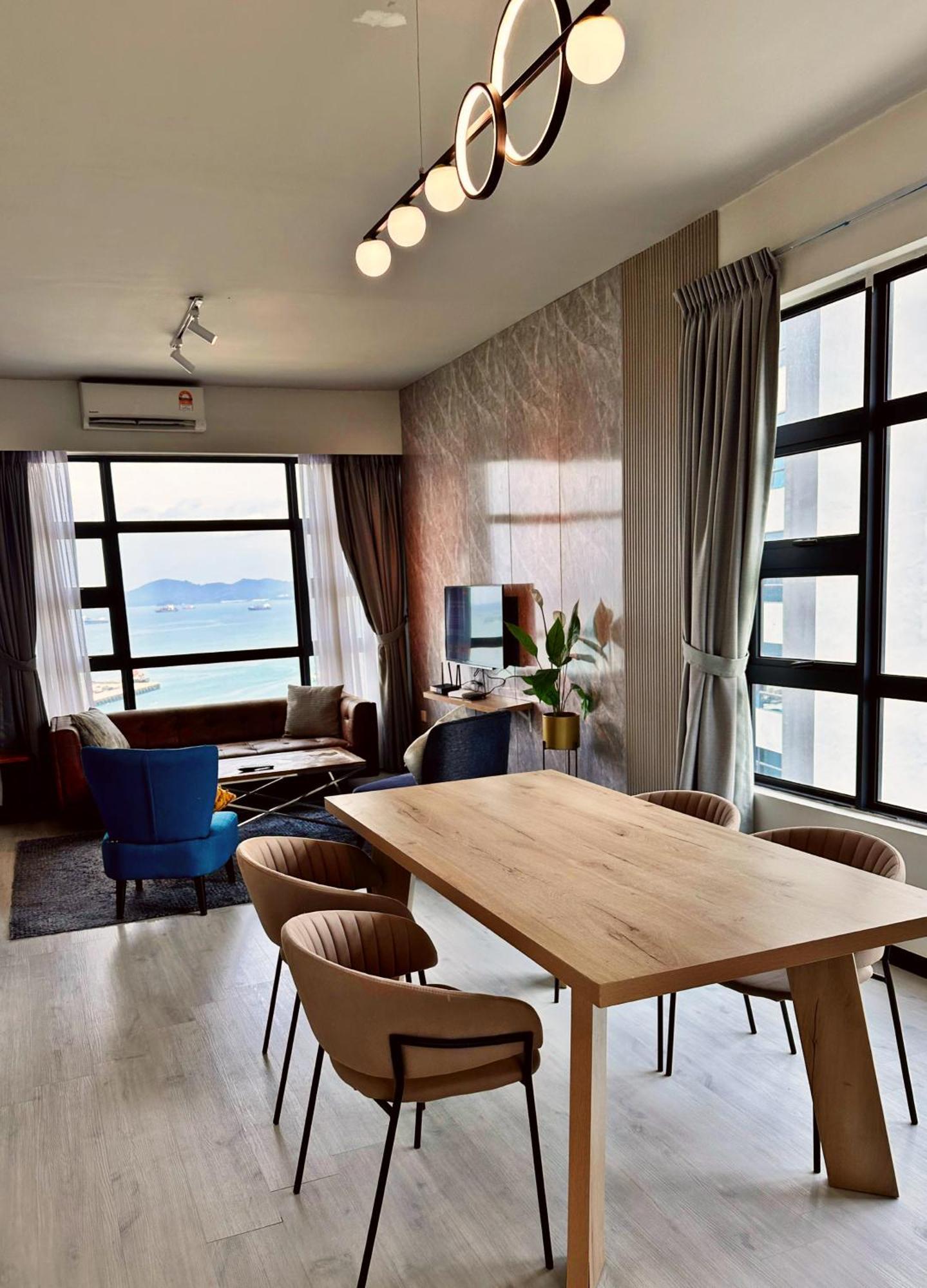 Seaview Luxury Condo Homestay 2Bed 2Bath Jesselton Quay By R2 Residence Kota Kinabalu Kültér fotó